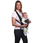 Canguru Baby Safe Preto (3m+) - Multikids Baby