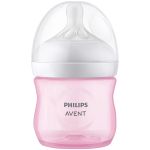 Kit Triplo Mamadeiras Anticólica Pétala 125ml, 260ml e 330ml Rosa (0m+) - Philips Avent