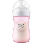 Kit Triplo Mamadeiras Anticólica Pétala 125ml, 260ml e 330ml Rosa (0m+) - Philips Avent