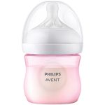 Kit Triplo Mamadeiras Anticólica Pétala 125ml, 260ml e 330ml Rosa (0m+) - Philips Avent