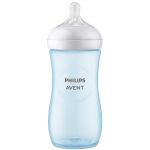 Kit Triplo Mamadeiras Anticólica Pétala 125ml, 260ml e 330ml Azul (0m+) - Philips Avent