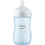 Kit Triplo Mamadeiras Anticólica Pétala 125ml, 260ml e 330ml Azul (0m+) - Philips Avent