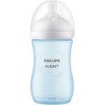 Kit Triplo Mamadeiras Anticólica Pétala 125ml, 260ml e 330ml Azul (0m+) - Philips Avent