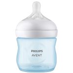 Kit Triplo Mamadeiras Anticólica Pétala 125ml, 260ml e 330ml Azul (0m+) - Philips Avent
