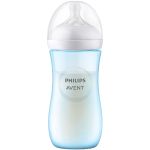 Kit Triplo Mamadeiras Anticólica Pétala 125ml, 260ml e 330ml Azul (0m+) - Philips Avent