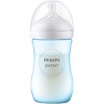 Kit Triplo Mamadeiras Anticólica Pétala 125ml, 260ml e 330ml Azul (0m+) - Philips Avent