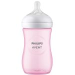 Mamadeira Anticólica Pétala 3.0 Rosa 260ml (1m+) - Philips Avent