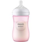 Mamadeira Anticólica Pétala 3.0 Rosa 260ml (1m+) - Philips Avent