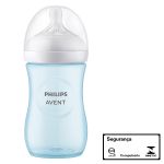 Mamadeira Anticólica Pétala 3.0 Azul 260ml (1m+) - Philips Avent
