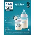 Kit Duplo Mamadeiras Anticólica 125ml e 260ml (0m+) - Philips Avent