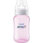Kit Mamadeiras Anticólica 125ml, 260ml e 330ml Rosa (0m+) - Philips Avent