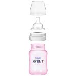 Kit Mamadeiras Anticólica 125ml, 260ml e 330ml Rosa (0m+) - Philips Avent