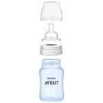Kit Mamadeiras Anticólica 125ml, 260ml e 330ml Azul (0m+) - Philips Avent