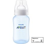 Mamadeira Anticólica Azul 330ml (3m+) - Philips Avent