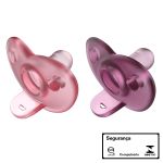 Chupeta Soothie Dupla Rosa 2pçs Tam 1 (4-6m) - Philips Avent