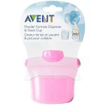 Dosador de leite em pó Rosa 260ml (0m+) - Philips Avent