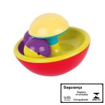Chocalho Meia Bola Colorido (0m+) - Pimpolho
