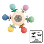 Chocalho e Mordedor Spinner com Ventosa (4m+) - Buba