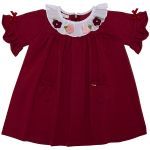 Vestido em moletinho Marsala - Roana