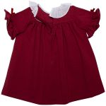 Vestido em moletinho Marsala - Roana
