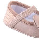 Sapatilha com elástico Laço Nude - Keto Baby