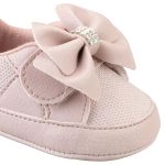 Tênis Laço e Strass Nude - Keto Baby