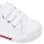 Tênis New Star Basic Branco e Vermelho - Keto Baby