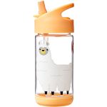 Garrafinha c/ Canudo em  Tritan Flip Lhama 350ml (3a+) - 3 Sprouts