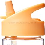 Garrafinha c/ Canudo em  Tritan Flip Lhama 350ml (3a+) - 3 Sprouts