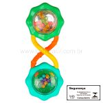 Chocalho Rattle and Shake Barbell Boys (3m+) - Bright Starts