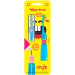Escova de Dentes Infantil Magic Brush Extra Macia Azul (3a+) - Angie