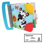 Livro e Mordedor Curious Explorers Teether Book (0m+) - Baby Einstein