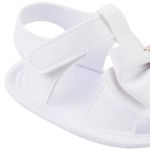 Sandália Laço Strass Branco - Keto Baby