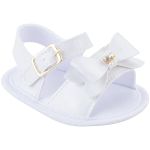 Sandália Basic Laço Branco - Keto Baby