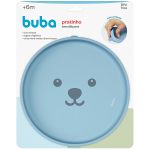 Prato em Silicone com Ventosa Gumy Azul (6m+) - Buba