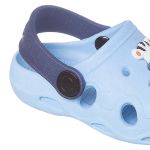 Sandália Babuche Zebrinha Azul - Keto Baby