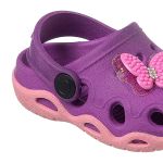 Sandália Babuche Lilás/Rosa Borboleta - Keto Baby