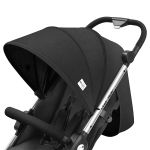 Travel System: Carrinho Sway + Bebê Conforto + Base Isofix Preto (0-15kg) - Litet
