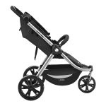 Travel System: Carrinho Sway + Bebê Conforto Preto (0-15kg) - Litet