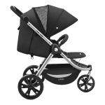 Travel System: Carrinho Sway + Bebê Conforto Preto (0-15kg) - Litet