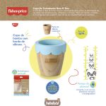 Copo de Treinamento Bam N’ Boo Azul (6m+) - Fisher Price