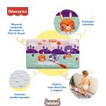 Tapete Antiderrapante Infantil para Banho Splish N Splash Rosa - Fisher Price