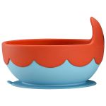 Tigela de Silicone com Ventosa Yummy! Azul (6m+) - Fisher Price