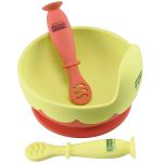 Tigela de Silicone com Ventosa Yummy! Rosa (6m+) - Fisher Price