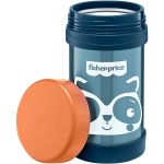 Pote Térmico Aço Inox Hot & Cold 450ml Azul Blueberry (6m+) - Fisher Price