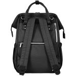 Mochila Maternidade Siena Black & Silver - Kikka Boo
