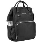 Mochila Maternidade Siena Black & Silver - Kikka Boo