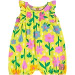 Macacão regata em cotton Floral Verde - Up Baby