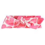 Vestido com Faixa em cotton Corações Rosa - Up Baby