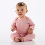 Calça (Mijão) em suedine Rosa - Up Baby